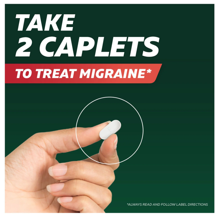 300錠 片頭痛専用エキセドリン Excedrin Migraine Pain Relief Caplets 300