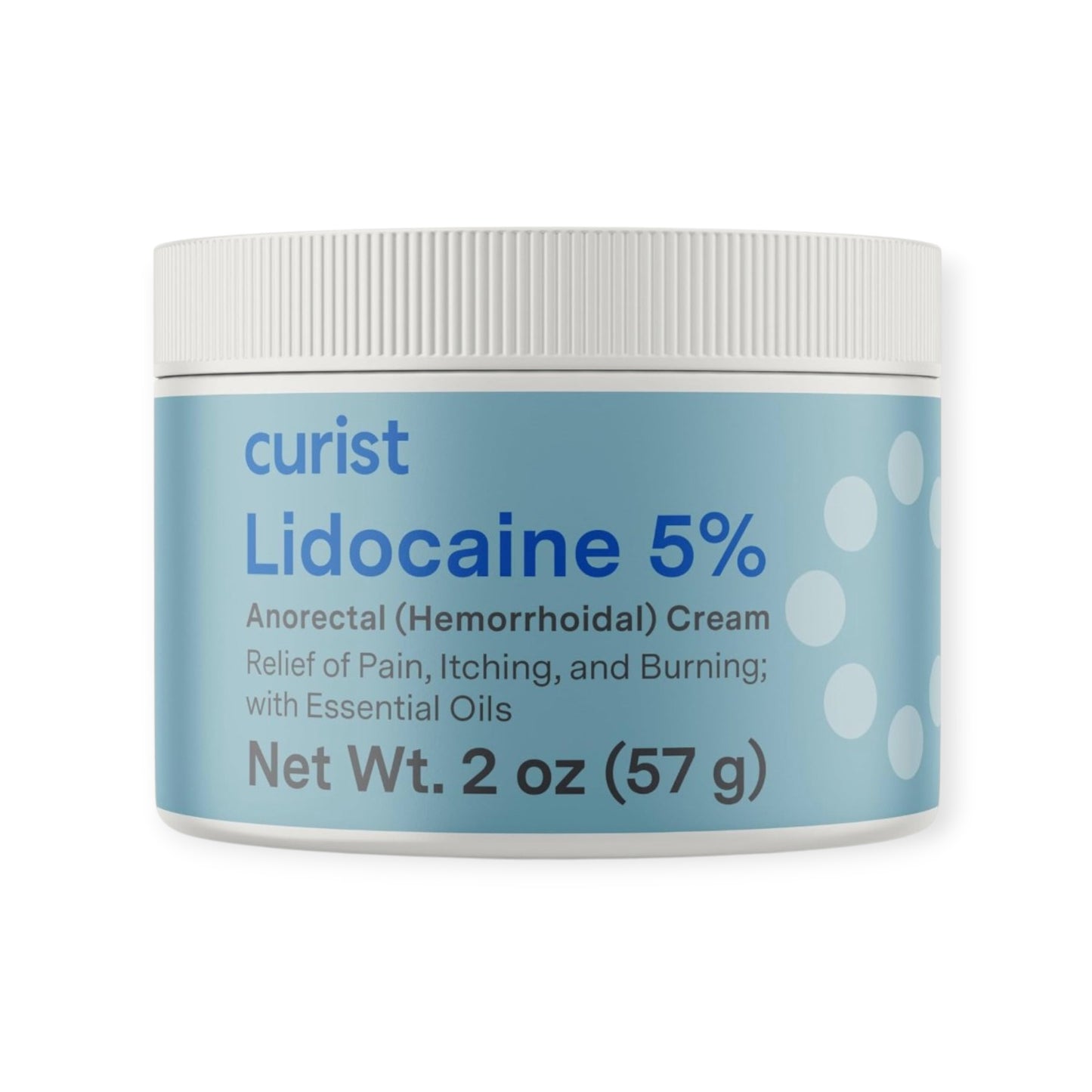 【57g】リドカイン5%局所麻酔クリーム/エッセンシャルオイル配合 Curist 5% Lidocaine Cream 57g