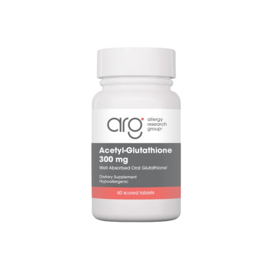 arg医療グレード・アセチルグルタチオン300mg/60caps（２か月分）Allergy Research Group