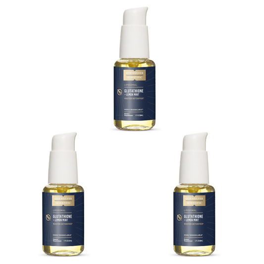 ３本セット クイックシルバー サイエンティフィック リポソーマルグルタチオン50ml Quicksilver Scientific