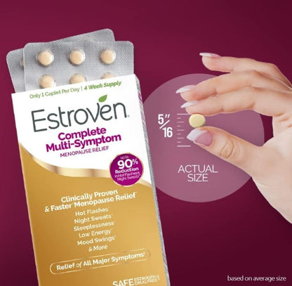 Estroven更年期総合サポートサプリ｜ホットフラッシュ・寝汗・気分の波に 84日分