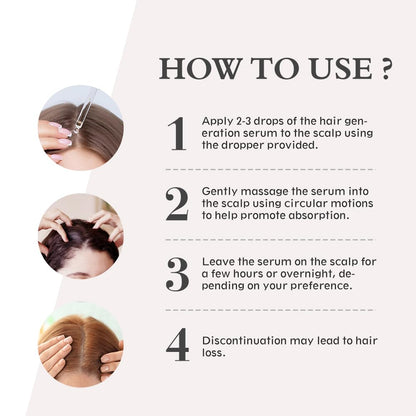 男女兼用5％ミノキシジル育毛トリートメントオイル/ビオチン・ナイアシンアミド配合 Ruahouine Hair Treatment Serum
