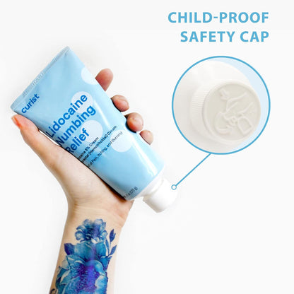 【170g】リドカイン５％局所麻酔クリーム無香料 Curist 5% Lidocaine Cream Maximum Strength Topical Pain Relief