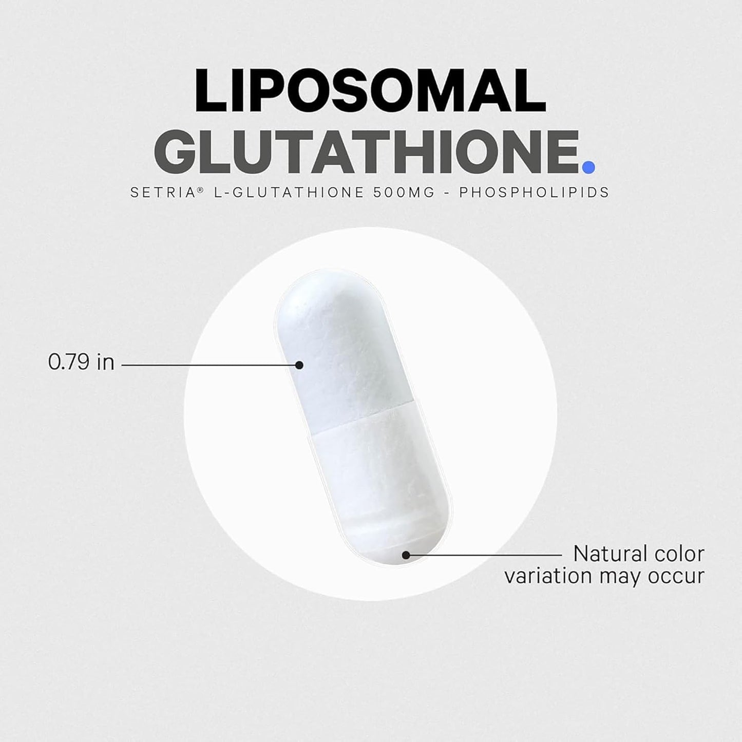 2本セットLiposomal Glutathione500 mg / 60カプセル（2か月分） Codeage
