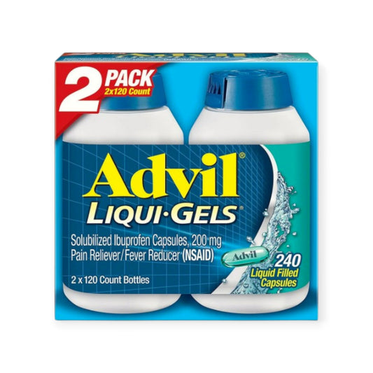 240錠 アドビル 200mg リキッドジェル Advil Liqui-Gels