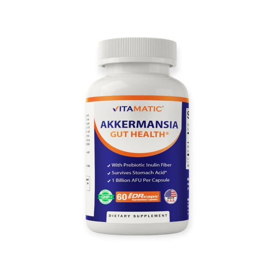 次世代乳酸菌アッカーマンシア菌60カプセル（約２か月分）VITAMATIC10億AFU