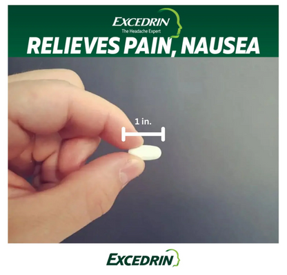 300錠 片頭痛専用エキセドリン Excedrin Migraine Pain Relief Caplets 300