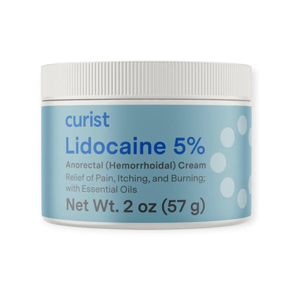 【57g】リドカイン５％局所麻酔クリーム/エッセンシャルオイル配合 Curist 5% Lidocaine Cream 57g