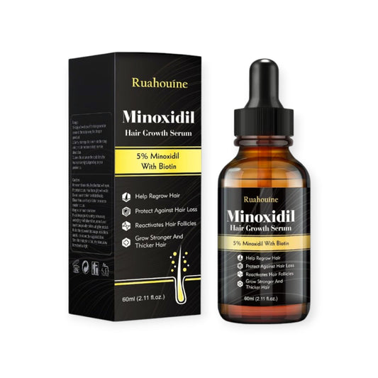 男女兼用5％ミノキシジル育毛トリートメントオイル/ビオチン・ナイアシンアミド配合 Ruahouine Hair Treatment Serum
